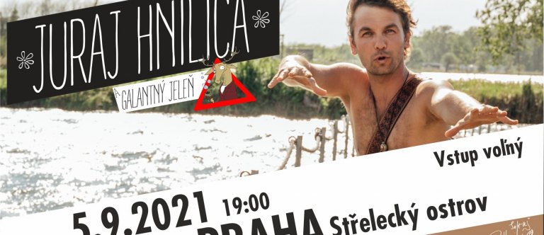 V neděli na pražském Střeleckém ostrově vystoupí slovenský zpěvák Juraj Hnilica. Během koncertu pokřtí své třetí album Pohni líca