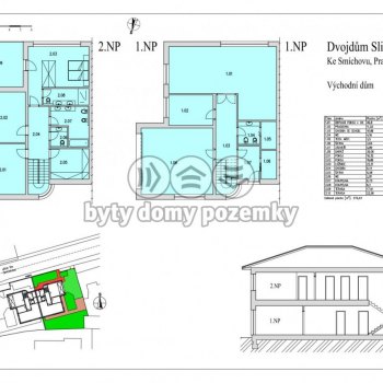 Prodej exkluzivního dvojdomu, 2x 5+kk, Praha Slivenec - foto č. 22