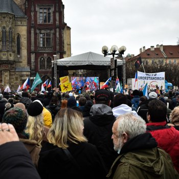 Reportáž: Lidé se opět vzepřeli vládě, tentokrát na demonstraci - foto č. 3