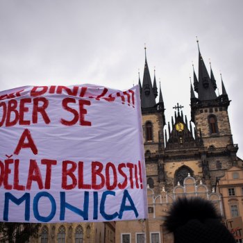 Reportáž: Lidé se opět vzepřeli vládě, tentokrát na demonstraci - foto č. 6