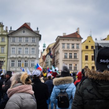 Reportáž: Lidé se opět vzepřeli vládě, tentokrát na demonstraci - foto č. 7